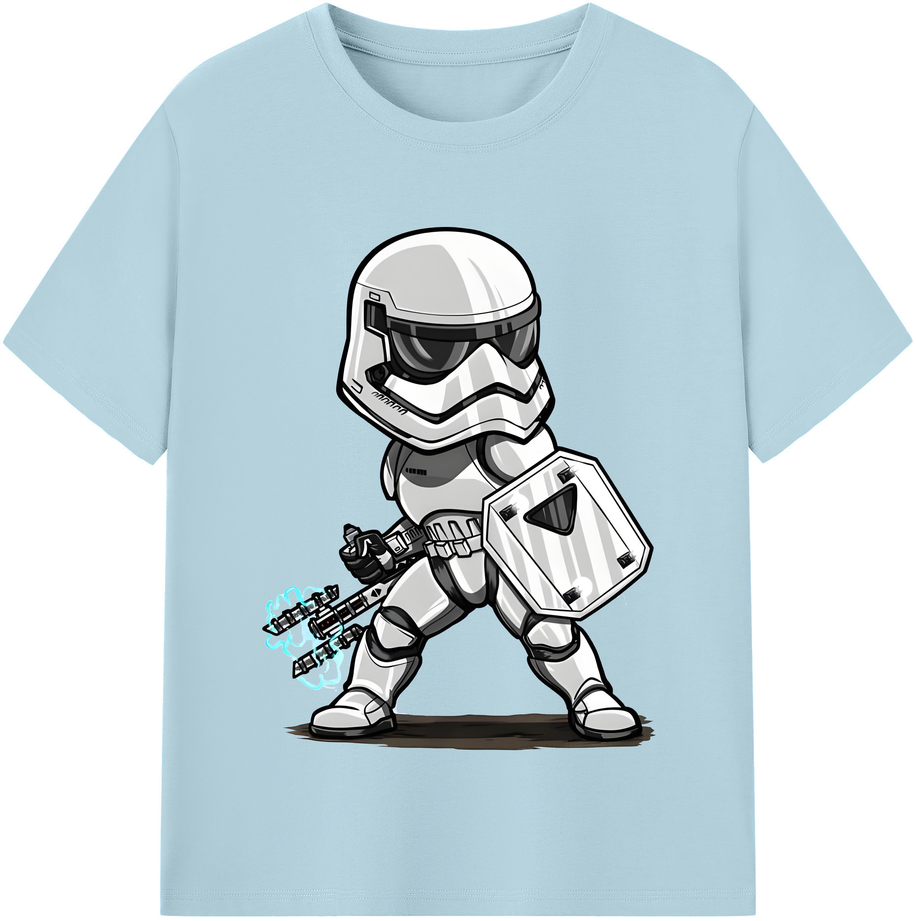 （画像用） スター・ウォーズ Star Wars 綿100％半袖Tシャツ（フロントプリント）